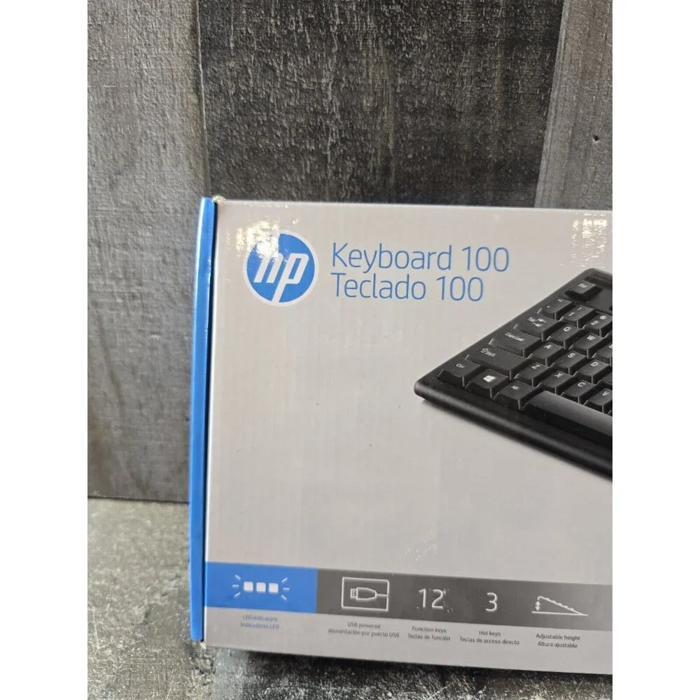 HP Keyboard 100 2UN30AA#ABL *New In Box*